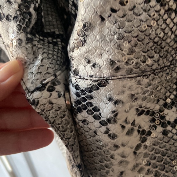 LPA Revolve sequined python long sleeved jacket Size XS - Picture 4 of 10